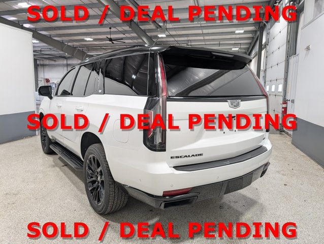 2024 Cadillac Escalade 4WD Sport 6.2L V8 Onyx Package Crystal White Tricoat