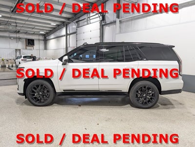 2024 Cadillac Escalade 4WD Sport 6.2L V8 Onyx Package Crystal White Tricoat
