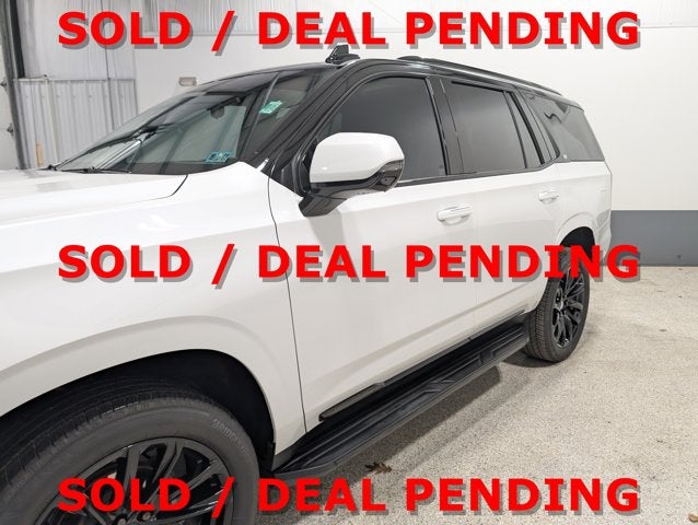 2024 Cadillac Escalade 4WD Sport 6.2L V8 Onyx Package Crystal White Tricoat