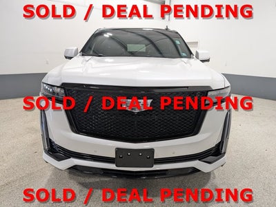 2024 Cadillac Escalade 4WD Sport 6.2L V8 Onyx Package Crystal White Tricoat