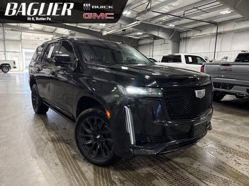 2024 Cadillac Escalade 4WD Sport Platinum Duramax 3.0L Turbo-Diesel Onyx Package Black Raven
