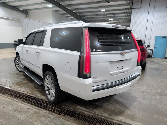 2019 Cadillac Escalade ESV Premium Luxury 4WD 6.2L V8 22s Air Ride Adaptive Cruise Crystal White