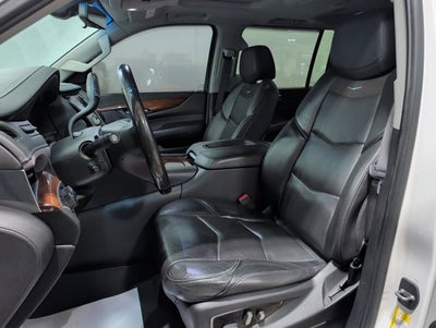 2019 Cadillac Escalade ESV Premium Luxury 4WD 6.2L V8 22s Air Ride Adaptive Cruise Crystal White