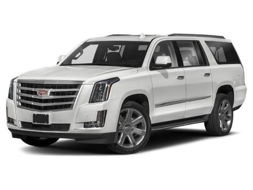 2019 Cadillac Escalade ESV Premium Luxury 4WD 6.2L V8 22s Air Ride Adaptive Cruise Crystal White