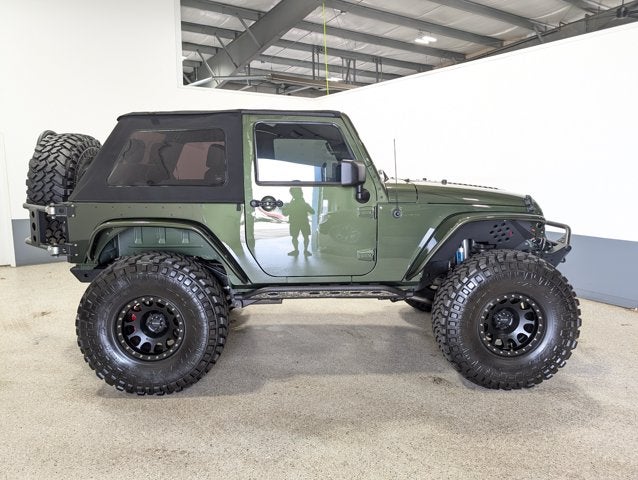 2008 Jeep Wrangler Custom 6.2L V8 King Shocks Poison Spyder Green