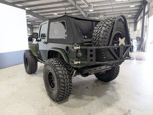 2008 Jeep Wrangler Custom 6.2L V8 King Shocks Poison Spyder Green
