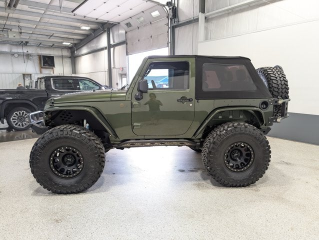 2008 Jeep Wrangler Custom 6.2L V8 King Shocks Poison Spyder Green