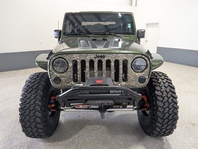 2008 Jeep Wrangler Custom 6.2L V8 King Shocks Poison Spyder Green