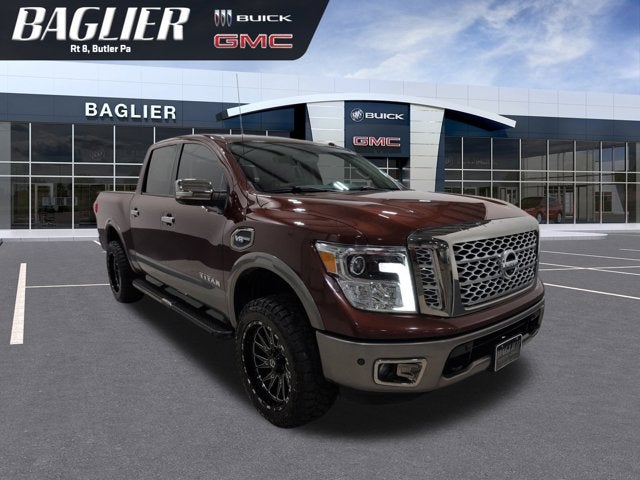 2017 Nissan Titan Platinum Reserve 4x4 Loaded Leather NAV Heat/Cool Seats Tow Pkg