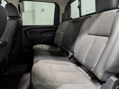 2021 Nissan Titan S Utility Pkg 4WD Tow Pkg Bedliner Steps Blind Spot Monitor Backup Camera