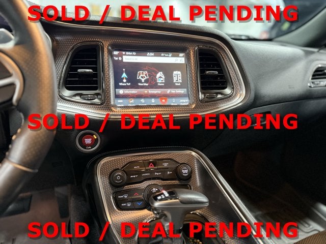 2018 Dodge Challenger SRT Hellcat Widebody Pkg Laguna Leather Nav Harman Kardon Supercharged 707HP