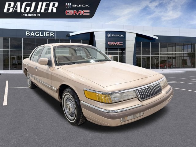 1993 Mercury Grand Marquis GS Clean Survivor Cloth Bench Woodgrain