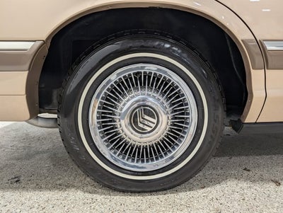 1993 Mercury Grand Marquis GS Clean Survivor Cloth Bench Woodgrain