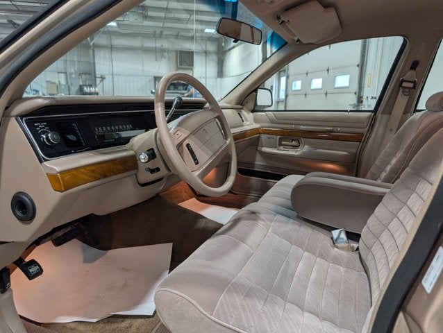 1993 Mercury Grand Marquis GS Clean Survivor Cloth Bench Woodgrain