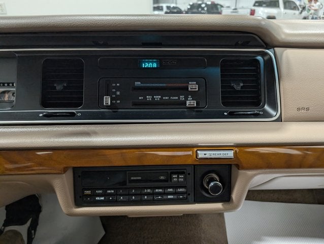1993 Mercury Grand Marquis GS Clean Survivor Cloth Bench Woodgrain