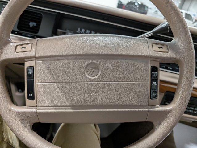 1993 Mercury Grand Marquis GS Clean Survivor Cloth Bench Woodgrain