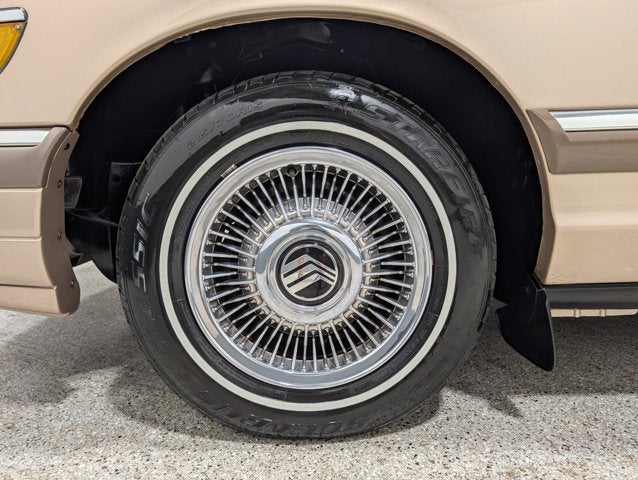 1993 Mercury Grand Marquis GS Clean Survivor Cloth Bench Woodgrain