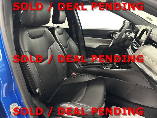2024 Jeep Compass Limited Hydro Blue Turbo 4x4 Adaptive Cruise Heated Leatherette