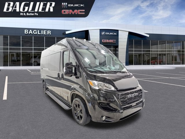 2023 RAM ProMaster Window Van 9 Passenger Conversion High Roof Nav Heated Seats 360 Cam
