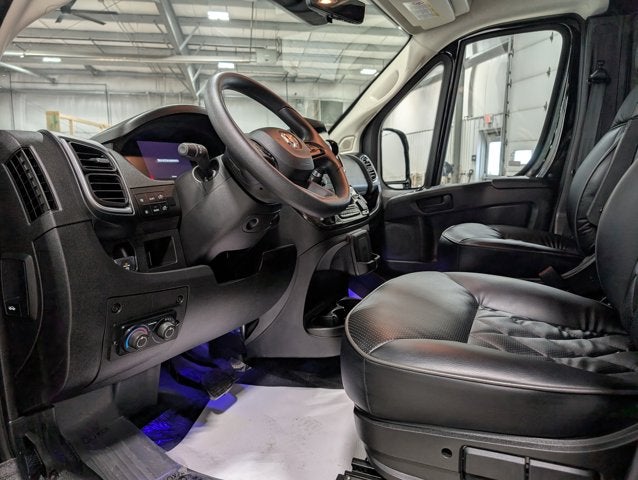 2023 RAM ProMaster Window Van 9 Passenger Conversion High Roof Nav Heated Seats 360 Cam