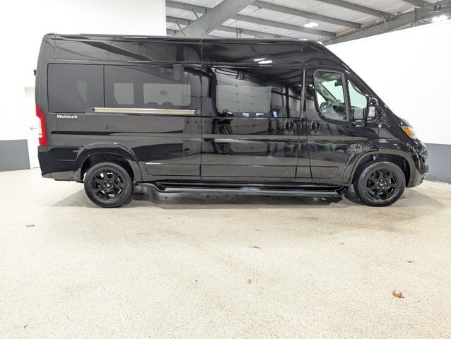 2023 RAM ProMaster Window Van 9 Passenger Conversion High Roof Nav Heated Seats 360 Cam