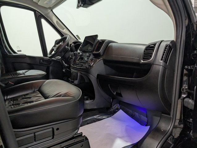 2023 RAM ProMaster Window Van 9 Passenger Conversion High Roof Nav Heated Seats 360 Cam