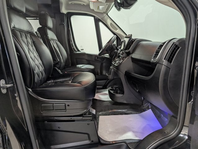 2023 RAM ProMaster Window Van 9 Passenger Conversion High Roof Nav Heated Seats 360 Cam