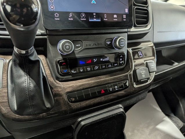 2023 RAM ProMaster Window Van 9 Passenger Conversion High Roof Nav Heated Seats 360 Cam