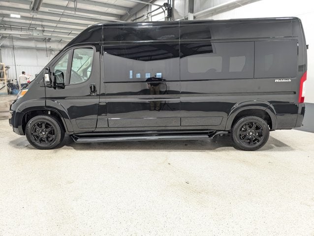 2023 RAM ProMaster Window Van 9 Passenger Conversion High Roof Nav Heated Seats 360 Cam