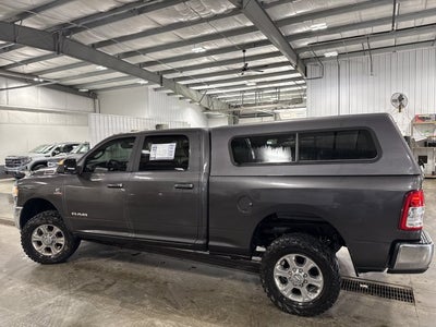 2021 RAM 2500 Big Horn 6.7L Turbo Diesel Cold Weather Snow Chief Granite Crystal Metallic