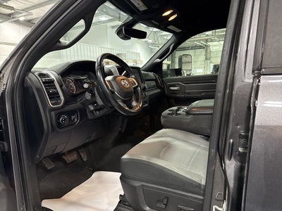 2021 RAM 2500 Big Horn 6.7L Turbo Diesel Cold Weather Snow Chief Granite Crystal Metallic
