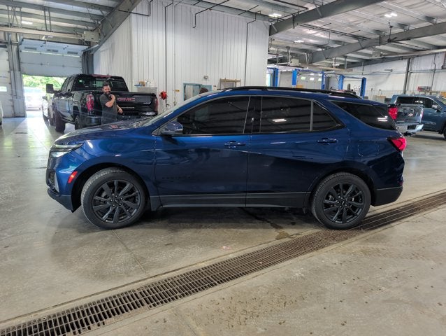 2022 Chevrolet Equinox RS RS AWD 1.5L Turbo Heated Leather Blue Glow Metallic