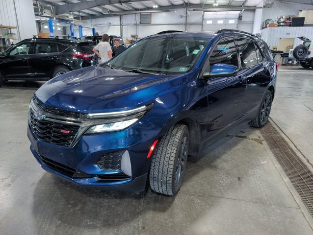 2022 Chevrolet Equinox RS RS AWD 1.5L Turbo Heated Leather Blue Glow Metallic