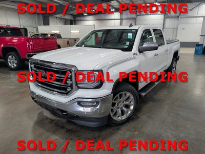 2018 GMC Sierra 1500 SLT Premium Sunroof Bose Heated/Cooled Leather Z71