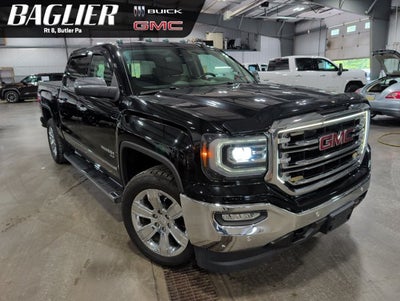 2018 GMC Sierra 1500 SLT Crew Cab Premium Plus 5.3L V8 eAssist Onyx Black