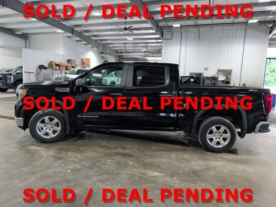2021 GMC Sierra 1500 Work Truck 4WD 5.3L V8 Sierra Value & X31 Off-Road Packages Onyx Black