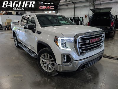 2021 GMC Sierra 1500 SLT 5.3L EcoTec3 V8 X31 Off-Road Package White Frost Tricoat