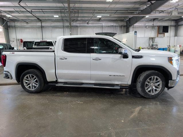 2021 GMC Sierra 1500 SLT 5.3L EcoTec3 V8 X31 Off-Road Package White Frost Tricoat