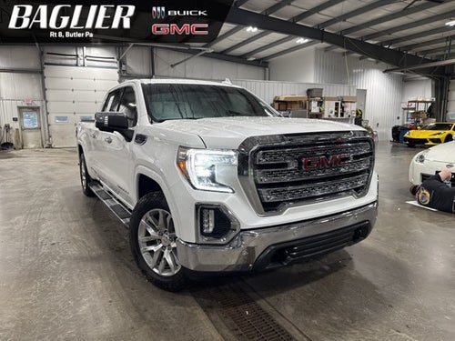 2019 GMC Sierra 1500 SLT 6.2L V8 SLT Premium Package White Frost Tricoat