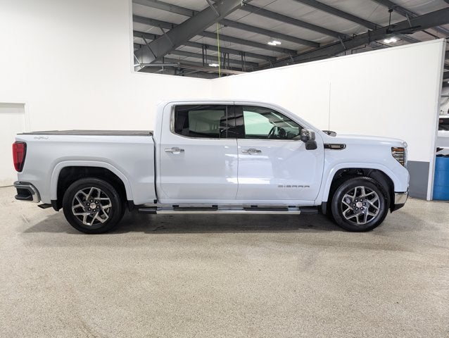 2026 GMC Sierra 1500 SLT Premium Plus 3.0L Turbo-Diesel Glacier White Tricoat
