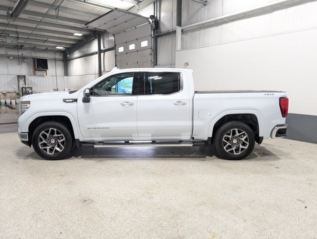 2026 GMC Sierra 1500 SLT Premium Plus 3.0L Turbo-Diesel Glacier White Tricoat