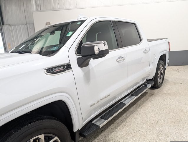 2026 GMC Sierra 1500 SLT Premium Plus 3.0L Turbo-Diesel Glacier White Tricoat
