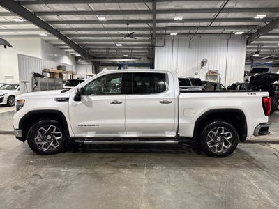 2023 GMC Sierra 1500 SLT 5.3L EcoTec3 V8 SLT Premium X31 Off-Road White Frost Tricoat
