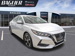 2022 Nissan Sentra SV Brilliant Silver FWD Premium Cloth Adaptive Cruise Blind Spot