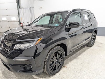 2021 Honda Pilot Black Edition 3.5L V6 Rear Entertainment Dual Moonroof Crystal Black