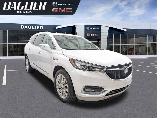 2021 Buick Enclave Premium AWD Nav SurroundVision White Frost Leather Bose 3rd Row