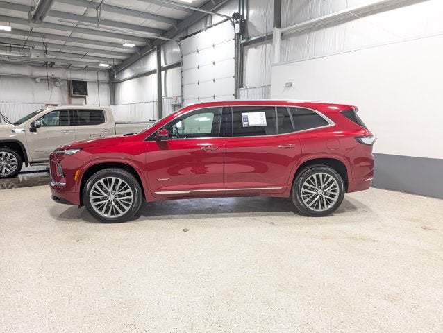 2026 Buick Enclave Avenir 2.5L Turbo Super Cruise Package Cherry Red Tintcoat