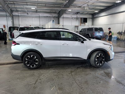 2023 Kia Sportage X-Line AWD 2.5L Panoramic Roof Glacial White Pearl