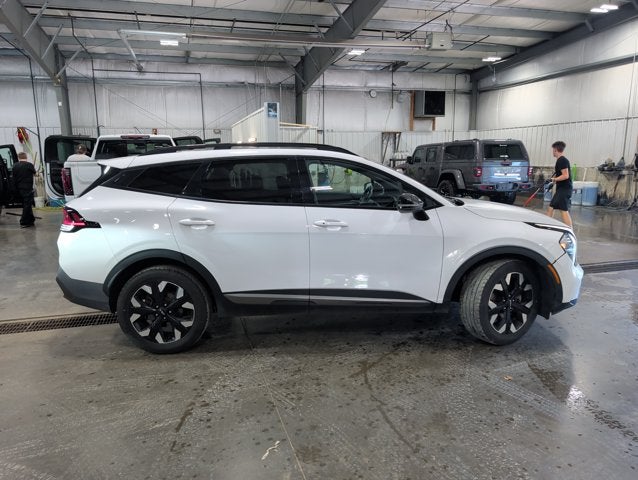 2023 Kia Sportage X-Line AWD 2.5L Panoramic Roof Glacial White Pearl