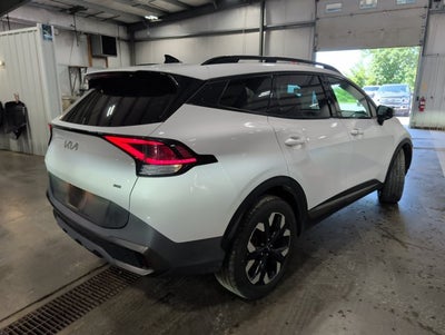 2023 Kia Sportage X-Line AWD 2.5L Panoramic Roof Glacial White Pearl